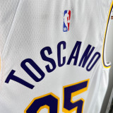 Los Angeles Lakers White #95 TOSCANO 1:1 Quality NBA Season Jerseys 2023
