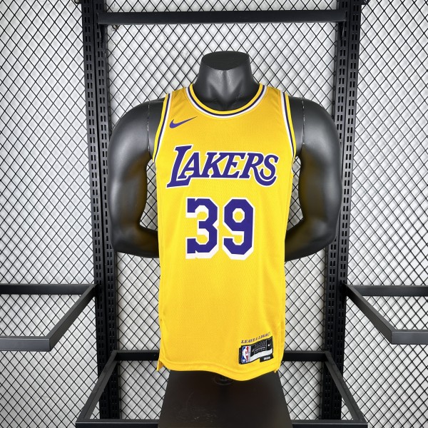 Los Angeles Lakers Yellow #39 HOWARD 1:1 Quality NBA Season Jerseys 2023
