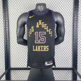 Los Angeles Lakers City Edition Black   #15 Reaves 1:1 Quality NBA  Season Jerseys  2026