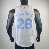 Los Angeles Lakers  White  #28 HACHIMURA 1:1 Quality NBA Season Jerseys 2023