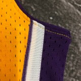 Los Angeles Lakers Yellow #34 O'NEAL  1:1 Quality NBA Season Jerseys 1999-2000