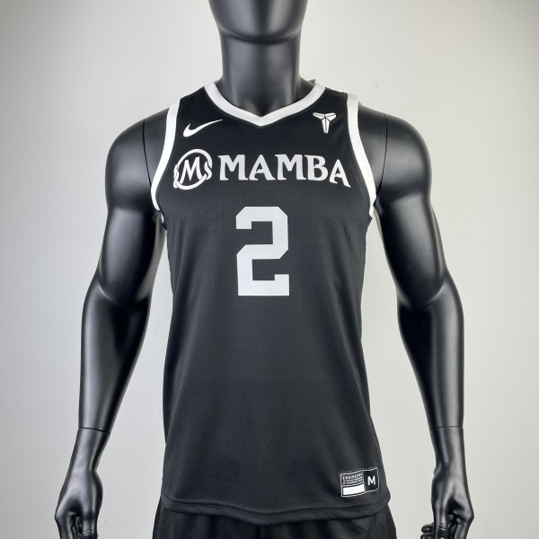 Los Angeles Lakers Commemorative Edition  Black #2 GIGI 1:1 Quality NBA Season Jerseys