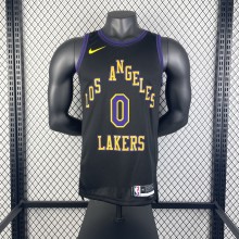 Los Angeles Lakers City Edition  Black #0 WESTBROOK 1:1 Quality NBA Season Jerseys 2026