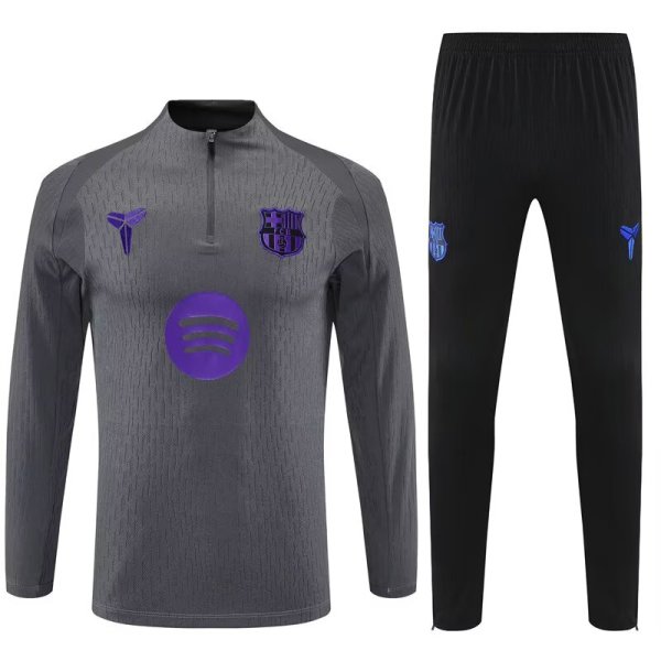 Barcelona Training Tracksuit Grey (Kids And Man )  1:1  25-26