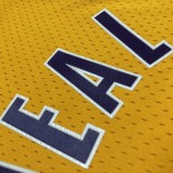 Los Angeles Lakers Yellow #34 O'NEAL  1:1 Quality NBA Season Jerseys 1999-2000