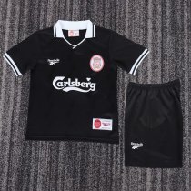 Retro Liverpool  Third Away Kids   1:1 Quality Soccer Jersey 1995-1996