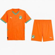 Ivory Coast Home Fans Sets  1:1 Quality Soccer Jersey   24-25