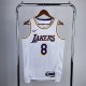 Los Angeles Lakers #8 BRYANT White Gold Association Edition Swingman NBA Jerseys 2023