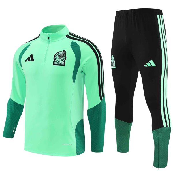 Mexico  Training Tracksuit Green (Kids And Man )  1:1  26-27 (2026)
