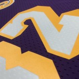 Retro Los Angeles Lakers Purple #32 JOHNSON  1:1 Quality NBA Season Jerseys  1998-1999