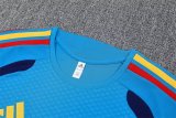 spain Training  Fans Kits Blue (Kids And Man ) 1:1 Quality Soccer Jersey 26-27 (2026)