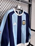 Argentina  Hoodie Blue Black  Jacket  Tracksuit  1:1 Quality Soccer Jersey  25-26
