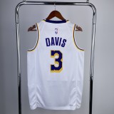 Los Angeles Lakers white #3 DAVIS 1:1 Quality NBA Season Jerseys  2023