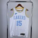 Retro Los Angeles Lakers White  #15  REAVES   1:1 Quality NBA Season Jerseys  2023