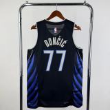Dallas Mavericks  City Edition  Black #77 DONCIC  1:1 Quality NBA  Season Jerseys   2026