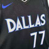 Dallas Mavericks  City Edition  Black #77 DONCIC  1:1 Quality NBA  Season Jerseys   2026