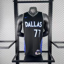 Dallas Mavericks  City Edition  Black #77 DONCIC  1:1 Quality NBA  Season Jerseys   2026