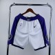 Los Angeles Lakers City Edition White 1:1 Quality NBA Pants  2023