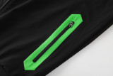 Betis Windbreaker Sets With pants  Black 1:1 Quality Soccer Jersey  25-26