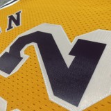 Retro Los Angeles Lakers Yollow #32 JOHNSON  1:1 Quality NBA Season Jerseys 1984-1985