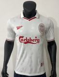 Retro Liverpool White 1:1 Quality Soccer Jersey  1996-1997