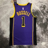 Los Angeles Lakers Jordan  Pruple #1 RUSSELL 1:1 Quality NBA Season Jerseys 2023
