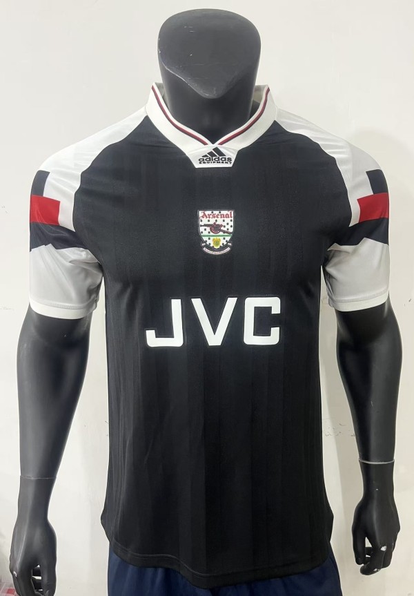 Retro Arsenal Third Away 1:1 Quality Soccer Jersey  1992-1994