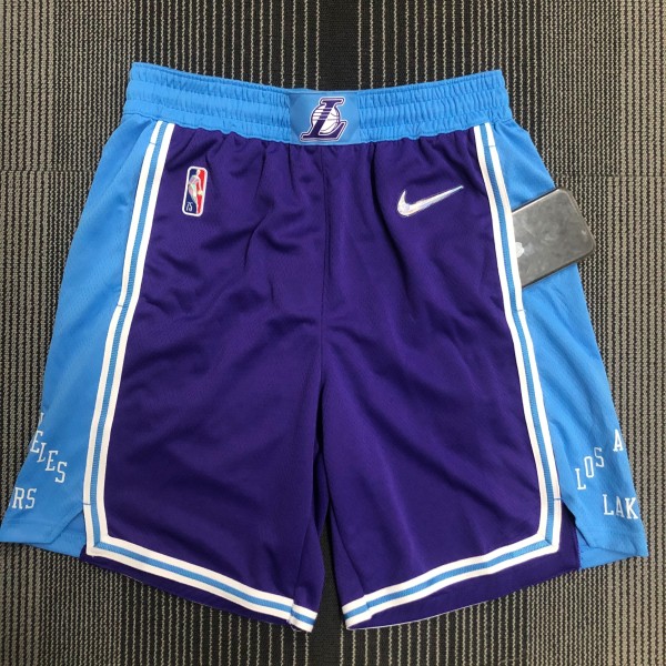 Los Angeles Lakers City Edition Pruole 1:1 Quality NBA Pants