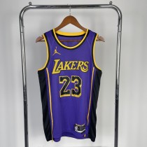 Los Angeles Lakers Jordan  Prople #23 James  round neck   1:1 Quality NBA Season Jerseys  2023
