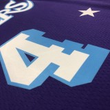 Los Angeles Lakers City Edition 75 Year  Prople #4 RONDO 1:1 Quality NBA Season Jerseys 2022