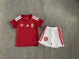 Hungary Home Kids Fans 1:1 Quality Soccer Jersey 26-27 (2026)