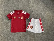 Hungary Home Kids Fans 1:1 Quality Soccer Jersey 26-27 (2026)