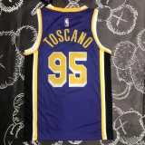 Los Angeles Lakers Pruple  #95 TOSCANO 1:1 Quality NBA Season Jerseys