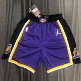 Retro Los Angeles Lakers Pruole 1:1 Quality NBA Pants