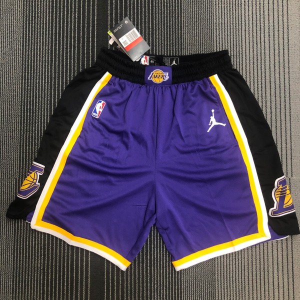Retro Los Angeles Lakers Pruole 1:1 Quality NBA Pants