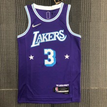 Los Angeles Lakers City Edition 75 Year  Prople #3 DAVIS 1:1 Quality NBA Season Jerseys 2022