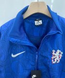 Chelsea  Windbreaker  Blue 1:1 Quality Soccer Jersey  25-26