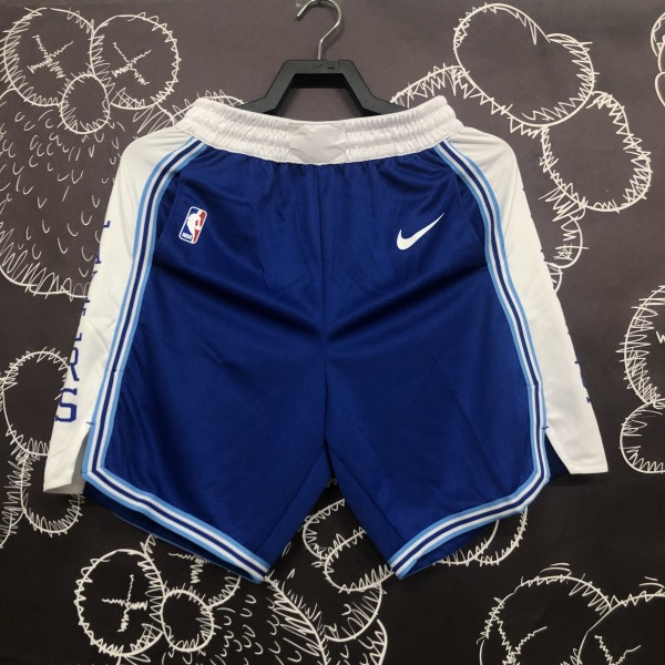 Retro Los Angeles Lakers Blue 1:1 Quality NBA Pants