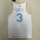 Retro Los Angeles Lakers white #3 DAVIS 1:1 Quality NBA Season Jerseys  2023