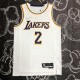 Los Angeles Lakers  75 Year  White  #2 IRVING 1:1 Quality NBA Season Jerseys