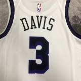 Los Angeles Lakers City Edition White #3 DAVIS 1:1 Quality NBA Season Jerseys  2023