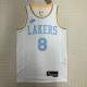 Retro  Los Angeles Lakers White  #8 BRYANT 1:1 Quality NBA Season Jerseys  2023