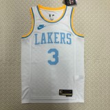 Retro Los Angeles Lakers white #3 DAVIS 1:1 Quality NBA Season Jerseys  2023