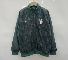 Chelsea  Windbreaker  Green  1:1 Quality Soccer Jersey  25-26