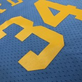 Retro Los Angeles Lakers Blue #34 O'NEAL  1:1 Quality NBA Season Jerseys 2002