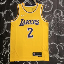 Los Angeles Lakers  75 Year  Yellow #2 IRVING 1:1 Quality NBA Season Jerseys