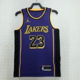 Los Angeles Lakers Jordan  Prople #23 James  round neck   1:1 Quality NBA Season Jerseys  2023