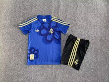Real Madrid Blue  Special Edition  Fans Kids  1:1 Quality Soccer Jersey    25-26