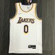 Los Angeles Lakers 75 Year  White #0 YOUNG 1:1 Quality NBA Season Jerseys 2022