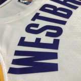 Los Angeles Lakers 75 Year  White #0 WESTBROOK  1:1 Quality NBA Season Jerseys 2022